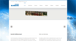 Desktop Screenshot of getraenke-korte.com